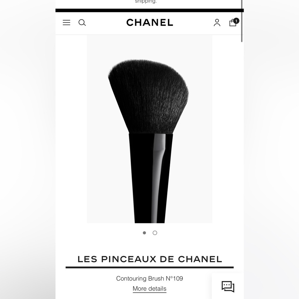 LES PINCEAUX DE CHANEL Contouring Brush N°109 - Picture 2 of 8